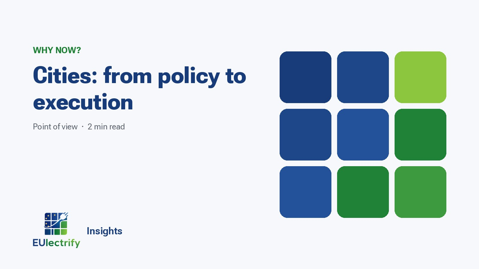 From policy to execution: cities as orchestrators of zero-emission logistics